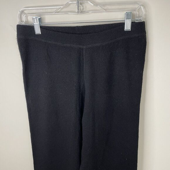 Neiman Marcus Black Cashmere Collection Leggings Womens Sz Large - 28 Waist - Picture 9 of 15